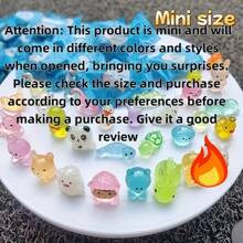 10/20 stuks glinsterende verrassingsblinde doos dierenfiguren - schattige plastic bedels geschikt voor doe-het-zelf sieraden maken en handtasaccessoires, verschillende dierenstijlen met dierendetails, geschikt als cadeau, geen voeding nodig
