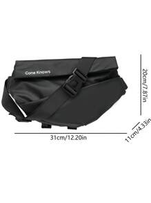Crossbody Bag, Men's Cycling Bag, Brand Shoulder Bag, Multifunctional Motorcycle Function Bag, Chest Charter Bag, Backpack, Mailman Bag