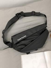 Crossbody Bag, Men's Cycling Bag, Brand Shoulder Bag, Multifunctional Motorcycle Function Bag, Chest Charter Bag, Backpack, Mailman Bag