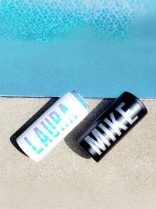 1pc 12oz Customized Stainless Slim Can Cooler, Customizable With Your Name,For Fathers Dad Gift,Wedding Bridesmaid Gift And For Camping Equipment,Sports Outdoor Water Cup,Party Gifts, ,Bridal Gift, Bachelorette Party Cup, Vinyl Decal, Easter Mother's Day Gift, Bachelorette Party Favors, Girls Trip Cups - Cooler - View 5