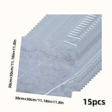 15/30pcs Thick Self-Adhesive Anti-Slip Floor Stickers, Wall Stickers, DIY Floor And Wall Decor, Waterproof Peel And Stick Tile Sticker For Living Room, Bedroom, Bathroom - Multicolor - View 27