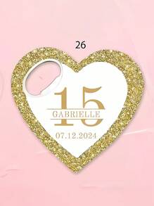 Personalisiertes Geschenk, magnetischer Flaschenöffner, 15-18 Jahre Geburtstagsparty Geschenk, Prinzessin Stil Design, Mädchen Party, multifunktional, schimmelresistent, sehr dekorativ, exquisit, modisch, hochwertig, modern, retro, individualisiert, einzigartig, personalisiert, ideales Geschenk für sie, Freund, Freundin, Vater, Mutter, Familie, Freunde, Sohn, Tochter, Kinder, Jahrestag, Geburtstag, Geschenk für Vater, gemütliche Atmosphäre, Zuhause, individualisierter Flaschenöffner und Zubehör - Verschiedenfarbig - Übersicht 15