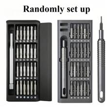 25-In-1 Precision Screwdriver Set, Multi-Functional Repair Tool Kit, Suitable For Disassembling Phones And Tablets, Plastic, No Charging Required - With Various Screw Heads