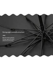 时尚防晒雨伞，防护伞，两用折叠伞，轻巧紧凑型自动雨伞，三折单人伞，适合男女夏季避暑，沙滩，旅行