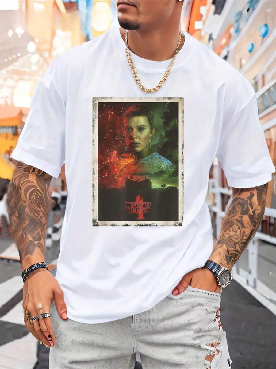 Men T-Shirts - White - View 1