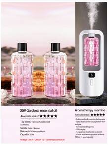 1 可充电空气净化器、除臭器、香薰机、浴室香薰机、家用香薰机、必备香薰机、多种香味可供选择、定时酒店空气清新剂带氛围灯、适用于卧室、浴室、客厅 - P3款 - 查看 16