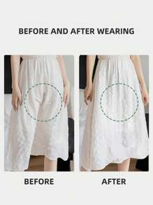 High Waist Shorts Ice Silk Seamless Boxer Brief Short Panties Double Layer Under The Skirt Panties Traceless Underwear Underpants Short Pants Lingeries