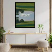 1PC "Coming This Fall" Album Canvas Poster - Artystyczny wystrój ścienny do sypialni, salonu, biura - Dreamy Landscape Design (bez ramki)