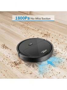 DOMEX Roboot aspiradora para limpieza de hogar - Blanco y Negro - Ver 1