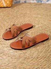 Sandalias de mujer de estilo retro, nuevas sandalias planas con estilo de hada del bosque para el verano 2025, apropiadas para viajar, salir y vacaciones