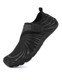 Women's Barefoot Water Shoes, Suitable For Creek, Beach, Swimming, Fitness, Hiking, Beach Volleyball, Surfing, Non-Slip, Quick-Drying - Black - View 3