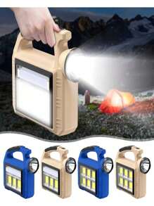 Lámpara Portátil Recargable De Luz Fuerte D Houseout 3004 - Beis - Ver 1