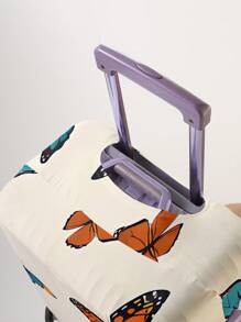 Butterfly Pattern Luggage Compartment Lid 18-32 Inch Flexible Luggage Compartment Lid, Suitable For 18-32 Inch Luggage Compartment Lid Anti Scratch Protector Luggage Compartment Protector Luggage Compartment Lid Protective Cover Dust Cover Suitcase Dust Cover Travel Accessories Luggage Cover Suitcase Cover Travel Case Cover Luggage Protector For Back To School For Travel For School For Business For Outdoor Waterproof - Multicolor - View 4