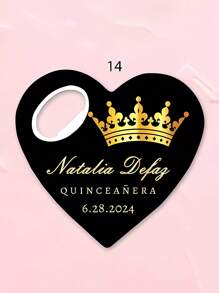 Personalisiertes Geschenk, magnetischer Flaschenöffner, 15-18 Jahre Geburtstagsparty Geschenk, Prinzessin Stil Design, Mädchen Party, multifunktional, schimmelresistent, sehr dekorativ, exquisit, modisch, hochwertig, modern, retro, individualisiert, einzigartig, personalisiert, ideales Geschenk für sie, Freund, Freundin, Vater, Mutter, Familie, Freunde, Sohn, Tochter, Kinder, Jahrestag, Geburtstag, Geschenk für Vater, gemütliche Atmosphäre, Zuhause, individualisierter Flaschenöffner und Zubehör - Verschiedenfarbig - Übersicht 22