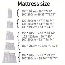 1pc Washable Mattress Protector Cover, Solid Color Suitable For Students, Apartments, Hotels, Dorms, College, Everyday Home Use