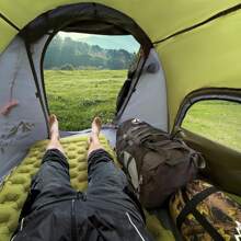 Pop-Up Camping Tent: 1 Person Tent Waterproof Instant Easy Setup Outdoor Tent
