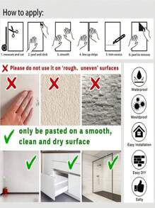 22pcs Anti-Marble Tile Stickers-Easy To Apply And Remove, That Is, Peel Off And Paste, Suitable For Kitchen And Bathroom Tile Stickers To Add A Sense Of Luxury To Any Room, Home Decoration Imitation Marble Stickers Gifts Birthday Graduation Room Decor Wall Decor Bathroom Decor Bedroom Decor Room Decoration Stuff Living Room Decor House Decor Home Decor Living Room Wall Art Wall Paper Kitchen Accessories Kitchen Items Kitchen Decor Floor Tiles Flooring Floor Tiles Self Adhesive Floor Tiles Peel Stick