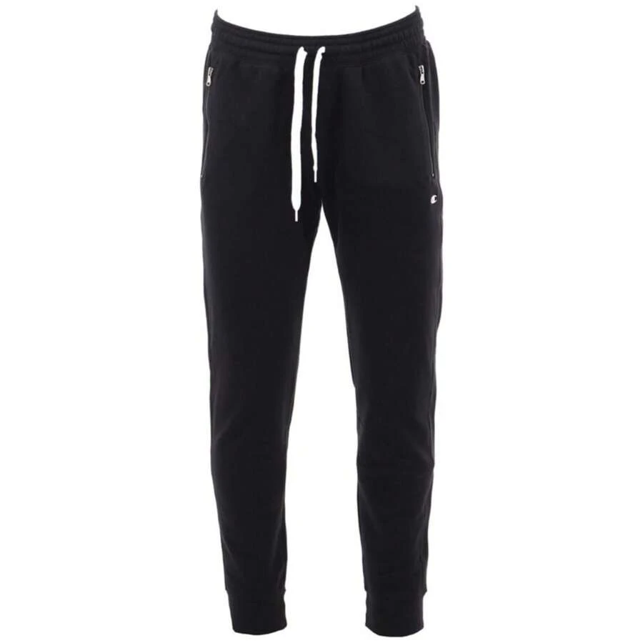 Champion Lange Broek Rib Cuff voor Man in kleur Zwart ✅ Levering binnen 3-5 dagen