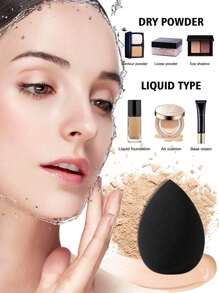 39 Stück Beauty Set, Make-up Tools für das Gesicht einschließlich 20 Make-up Pinsel, 3 Stück Toilettenartikel Set, 4 runde Puderpuffs, 4 Daumen Puderpuffs und 3 Mini Wassertropfen Eier.