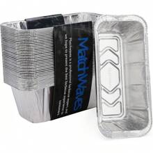 40 Pack Blackstone Grease Cup Liners, Grease Catcher Liner, Aluminum Foil Drip Pan For 28 And 36 Inch Blackstone Griddle - 40 包 - 查看 9