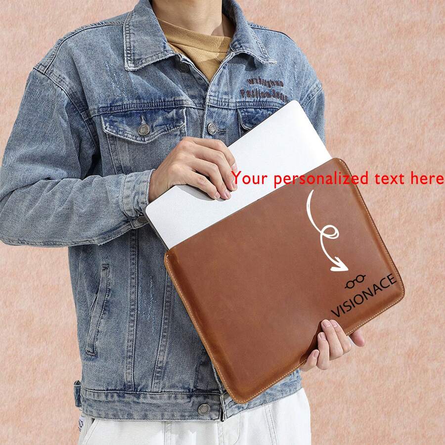 Custom Genuine Leather IPad Case, IPad Pro 2024, 2022, 2021 Case, IPad Air 2024, IPad Air Cover, Crazy Horse Leather IPad Bag,Gift For Grandpa, Gift For Dad,Gift For Him - Multicolor - View 1