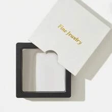 2 件奢华莫桑石心形耳钉，适合女性日常佩戴、派对、节日、情人节、感恩节、周年纪念、嘻哈珠宝礼物 - 銀色 - 查看 6