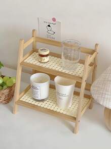 1 Ins Air Cup Storage Rack Multi-Layer Desktop Clutter Storage Rack Dormitory Kitchen Organizer