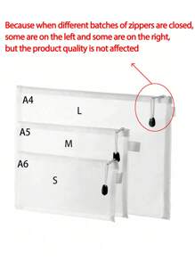 12 piezas 5 piezas/1 pieza Bolsas de almacenamiento de juguetes, clasificación de rompecabezas, pequeñas piezas de bloques de construcción, carpeta de archivos, estuche para artículos de oficina, organizador de accesorios de viaje portátil, organizador de facturas/recibos mensuales, carpeta de archivos A4, esencial para la escuela, el hogar, la oficina, el aula.