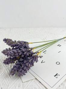 6pcs Artificial Wheat Bouquet - Artificial Simulation Flowers, Suitable For Weddings, Home Decor And Party Decoration - Plastic Fake Flower Accessories, Party Supplies | Elegant Flower Arrangement | Lifelike Artificial Flowers, Bouquet Decor Gifts Birthday Graduation
