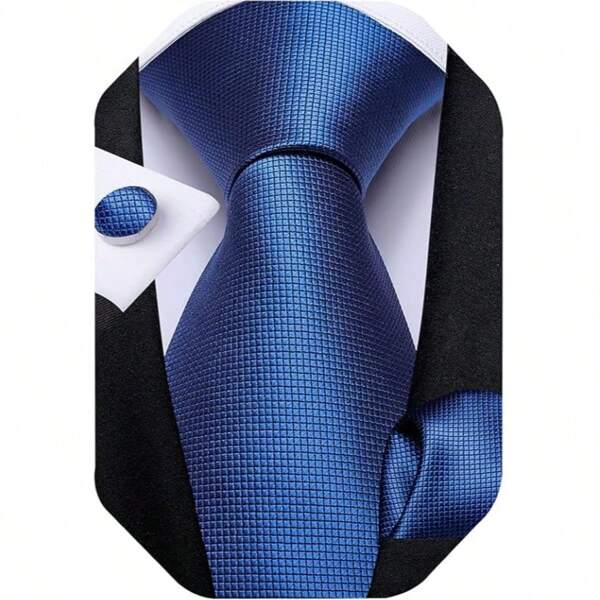 Gravata Masculina Azul semi Slim várias ocasiões