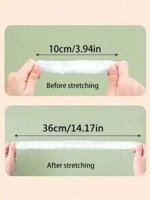 1000/500pcs VintageDisposable Fresh-Keeping Film, Disposable Plastic Wrap Household Kitchen Refrigerator Leftover Rice Fruit Food Plastic Sealed Fresh Cover, Anti-Odor Leak-Proof Dust-Proof Freezer Cover, Refrigerator Fresh Keeping Cover, Kitchen Accessories, Only Suitable For Small Plates With A Diameter Of 7.87in