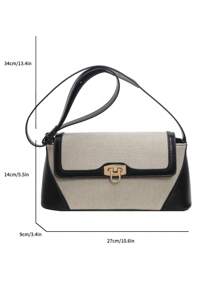 New Shoulder Tote Bag, Chic & Fashionable Underarm Bag, Versatile