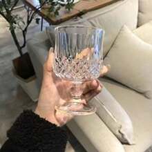 High-Quality Heat-Resistant Glass Cup, Suitable For Household Daily Use, Birthday Parties, Formal Banquets, KTV, Can Be Used For Tea, Beverages, Coffee And Other Versatile Purposes