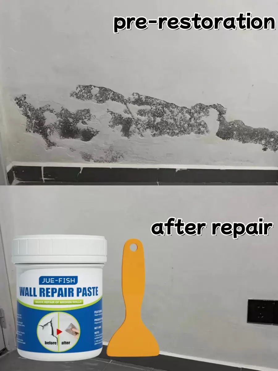 墙面修补膏 - 遮盖污渍、修复剥落油漆、防水、修补墙面裂缝（新旧版本随机发货） - 100g加刮刀 - 查看 1