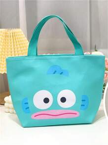 Sanrio 2 Peças Bolsas Cosméticas Cartoon Sanrio, Acompanhadas de Adesivos Sanrio, Capacidade Grande de 12,4"x 8,4", Múltiplas Cores e Estilos para Escolher, Pode Armazenar Cosméticos, Roupas, Alimentos, Ótimo para Viajar