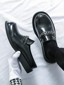 2025 New Summer Men Loafers Slip On Breathable Slouchy Backless Moccasins - Black - View 2