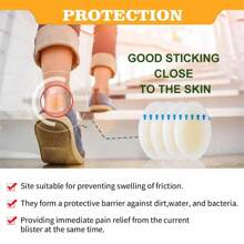 水泡创可贴隐形水胶体凝胶水泡绷带水泡垫适用于足跟足趾和保护皮肤