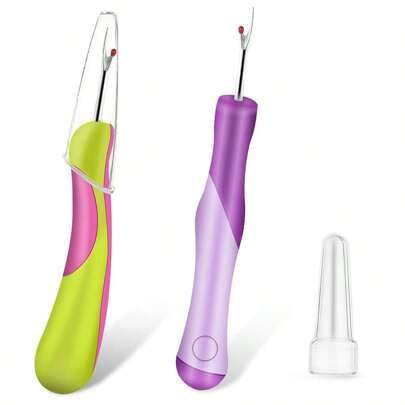 Ergonomic Seam Ripper With Comfort Grip Handle, 1/2pcs - Ideal For Sewing & Knitting Projects