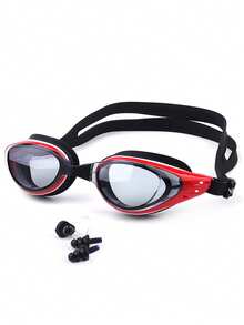 SHENYU مجموعة نظارات سباحة مقاومة للضباب، قبعة سباحة، مشابك أنف، وسدادات أذن - متعدد الألوان - مشاهدة 3