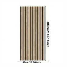 1 卷 3D 木纹墙板,DIY 家居装饰墙板,天花板,墙面装饰墙贴,电视背景,家居装饰贴纸,15.74 英寸 * 118.1 英寸 - 彩色 - 查看 5