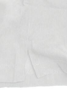 Men's Casual Print Label Drawstring Shorts - White - View 7