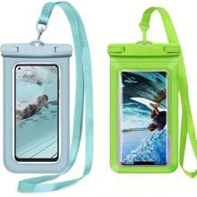 2 Packs Of Extra-Large Waterproof Pouches - Keep Your Smartphone Dry & Protected Underwater! - Multicolor - View 10