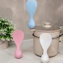 1pc Tumbler Anti-Stick Rice Spoon New Household Can Be Vertical Without Hurting The Pot, The Rice Spoon Is Easy To Clean And The Kitchen Is Easy To Cook.