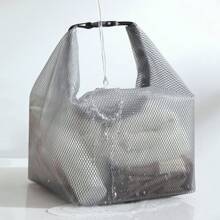 Noua geantă de depozitare pentru produse cosmetice EVA, impermeabilă, foarte atractivă, rezistentă la murdărie, geantă de toaletă de mare capacitate cu mâner