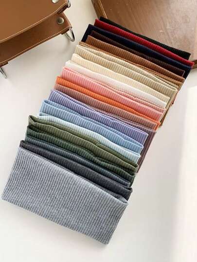 3件套运动头带，跑步吸汗头带，男女通用，发带和洗脸头带套装，新款发箍和休闲发带，健身头巾吸汗带秋冬发饰，女士度假装扮优雅围巾女士头巾柔软头巾