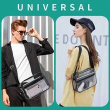 Transparent Shoulder Bag Woman Crossbody Bags Concerts Sports Events Waterproof Jelly Pack Summer Travel Purse Phone Pouch