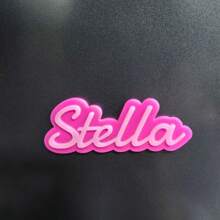 1pc Customized Acrylic Refrigerator Magnet - Customizable With Names, Colorful Alphabet Letters, Suitable For Refrigerator, Storage Cabinet Or Office, No Power Required, Perfect Small Gift For Family And Friends, Fridge Magnet