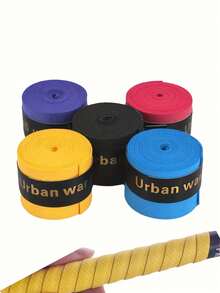 شريط قبضة الريشة، قبضة الريشة، شريط الغلاف الزائد، تغليف المقبض، قبضة مقاومة للتآكل، عصا الصيد، شريط امتصاص العرق لريشة الريشة - متعدد الألوان - مشاهدة 4