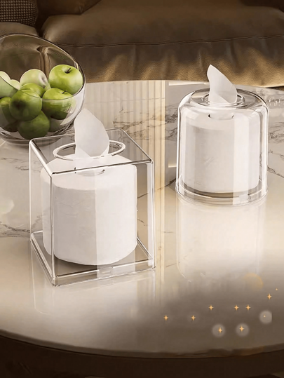 1 caixa de lenços transparente, porta-guardanapos de mesa de acrílico para sala de estar, banheiro, restaurantes, lojas de fast food, porta-caixas de lenços, porta-guardanapos, reunião familiar de festival, decoração de mesa de jantar de cozinha para casa, cozinha, quarto, sala de estar, sala de jantar, acessórios de decoração para casa, caixa decorativa, presente de casamento feminino, viagem de verão, feriado, festival, essencial