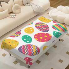 1pc Easter Tablecloth With Rabbit & Egg Design, Suitable For Spring/Summer Decoration, Easter Gift, Indoor/Outdoor, Easter Party & Home Decor, Easter Decorations, Farmhouse Decor - Multicolor - View 56